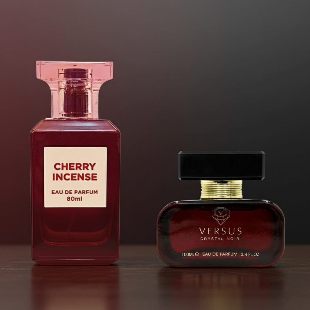 Промо Комплект - Cherry Incense и Versus Crystal Noir